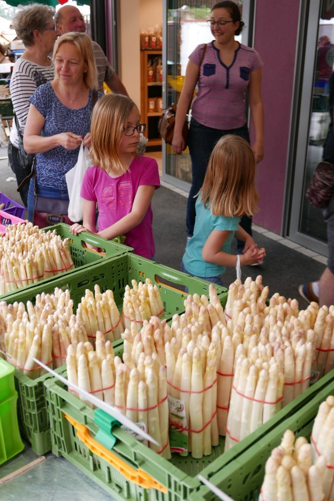 Les asperges © GP