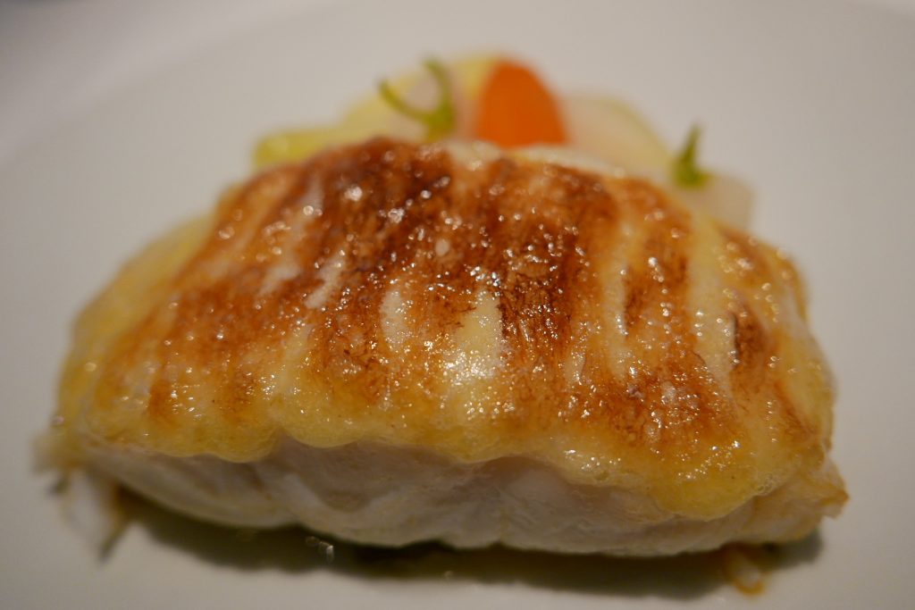 Dos de cabillaud confit à l'aïoli © GP