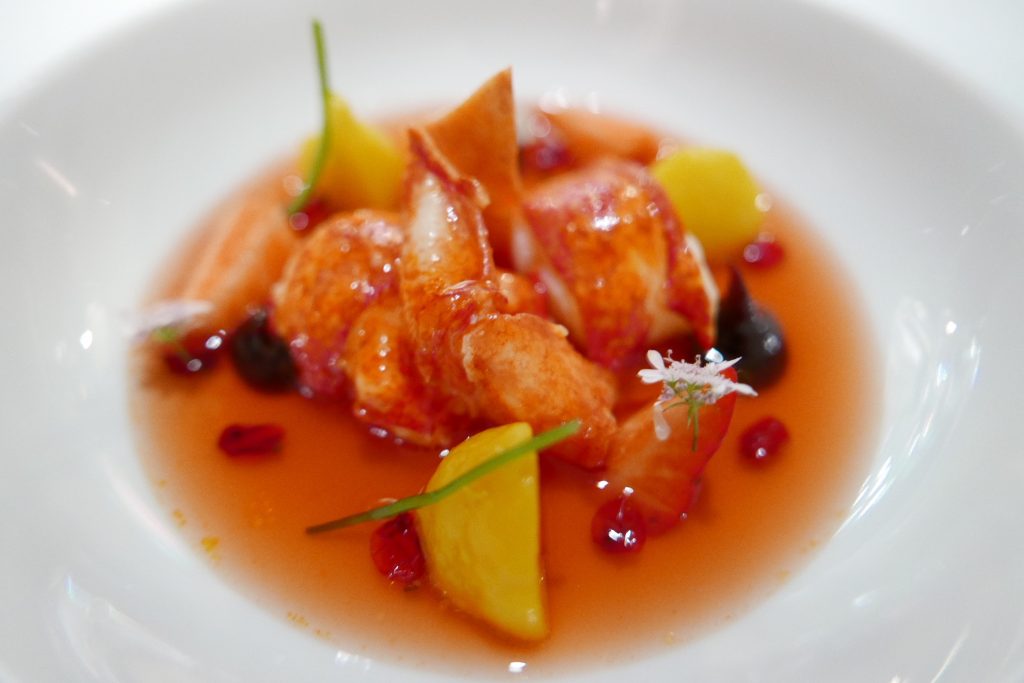 Homard au fruits rouges © GP