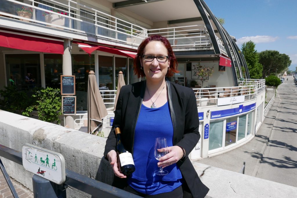 Elodie à l'accueil © GP