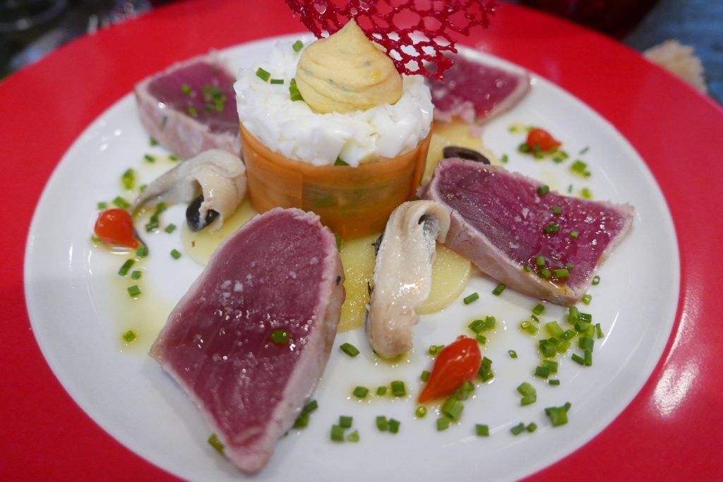 Salade niçoise à ma façon © GP