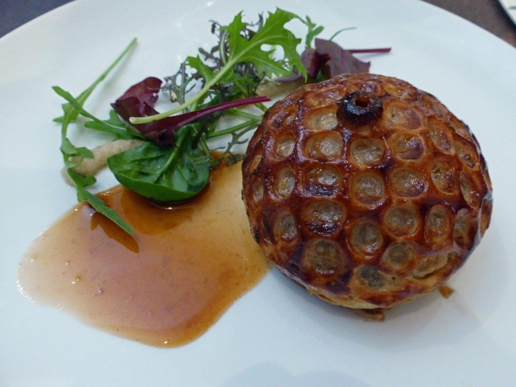 Tourte de foie gras © AA