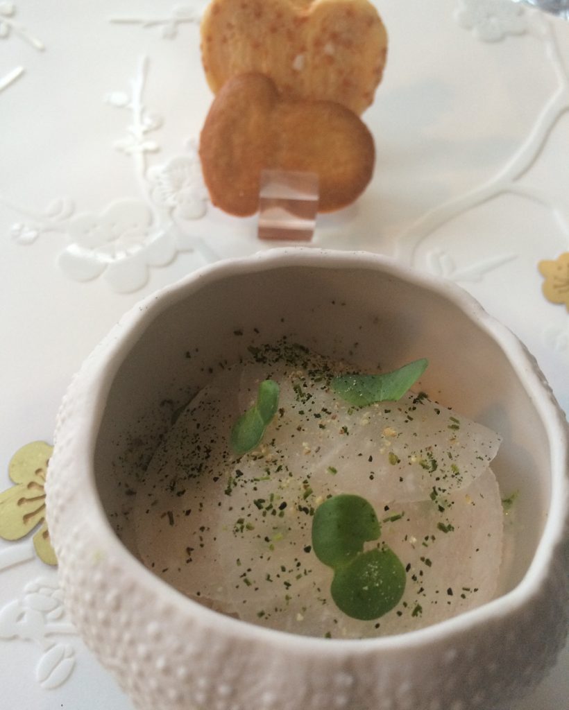 Tourteau et pickles © GP