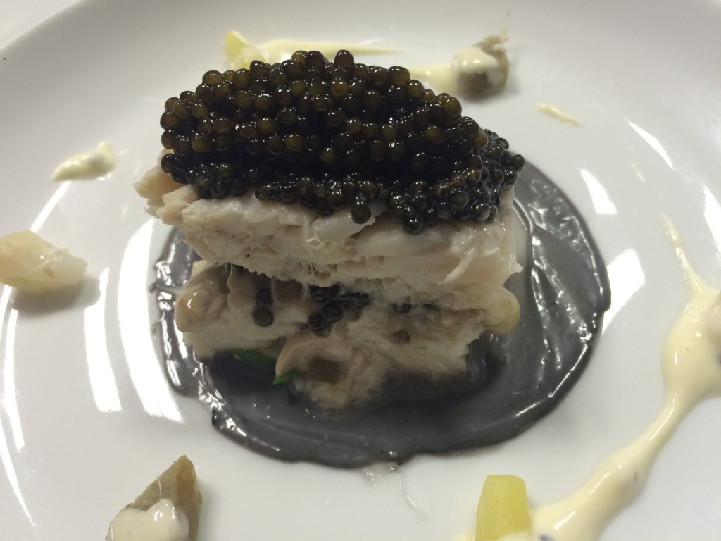 Raie, huître, caviar © GP