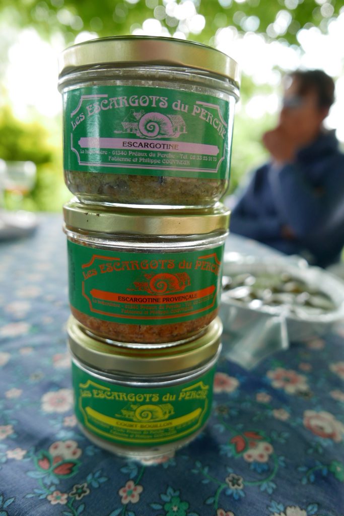 Bocaux d'escargots © GP