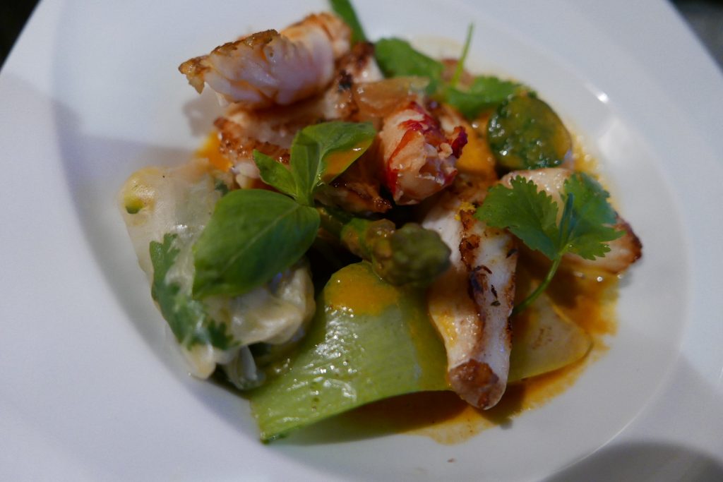 Turbot et homard breton © GP