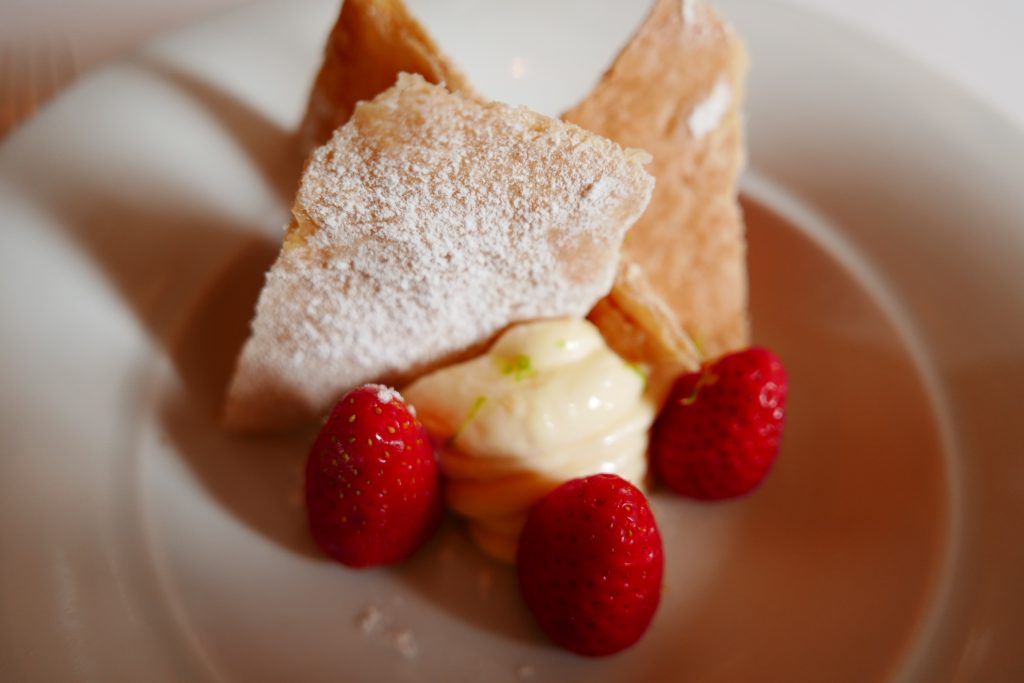 Mille-feuille éclaté et crème citron © GP