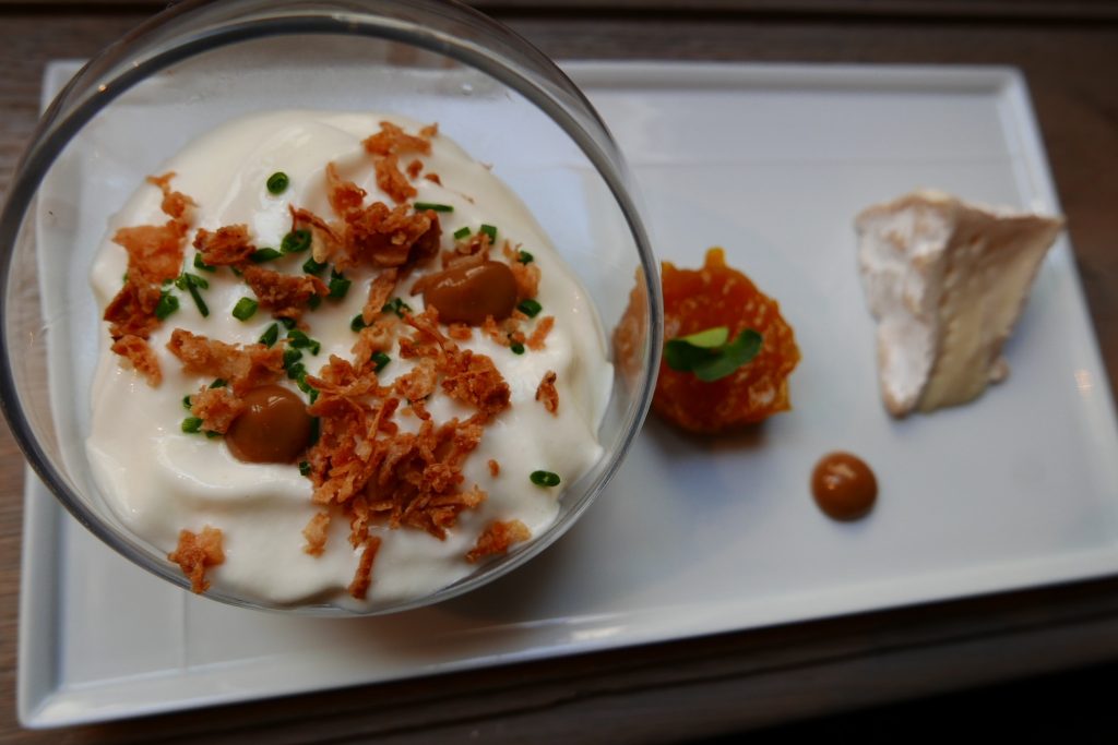 Camembert en mousse et glace © GP