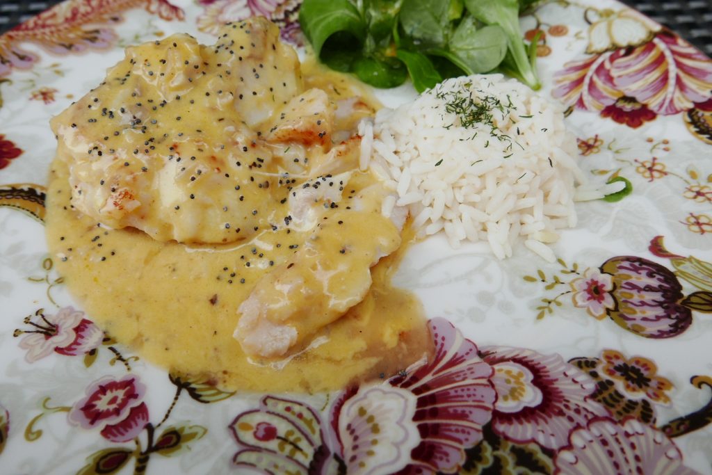 Cabillaud sauce hollandaise © GP