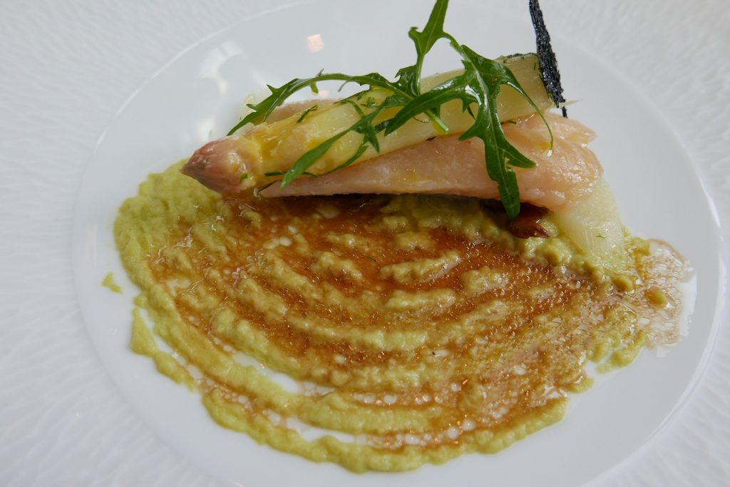 Omble chevalier aux asperges © GP