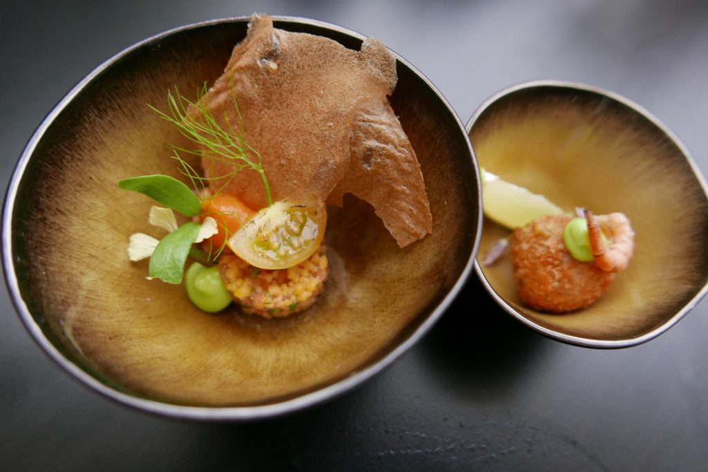 Crevettes grises en deux façons © GP
