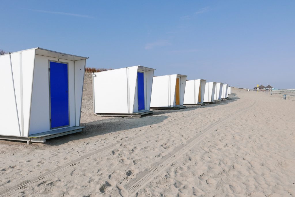 Les cabines de bain © GP