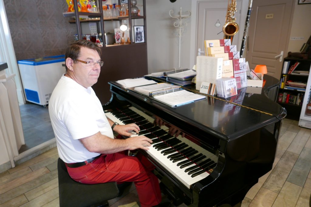 Christian Martin au piano © GP