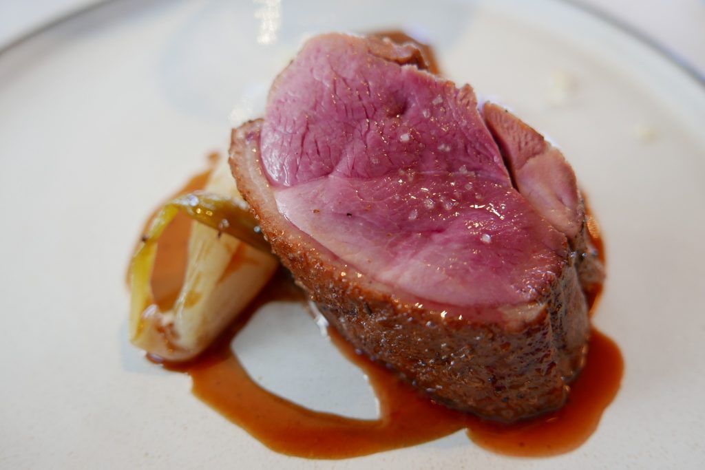 Canard de Challans, blettes et cresson © GP