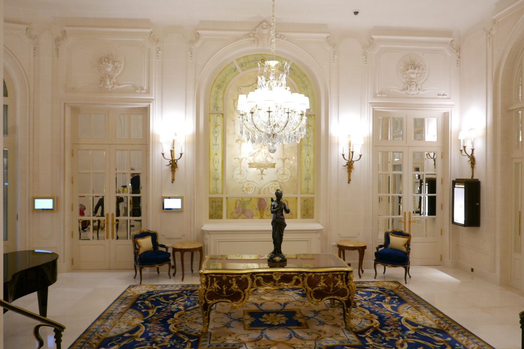 Salon d'accueil au rez de chaussée © GP