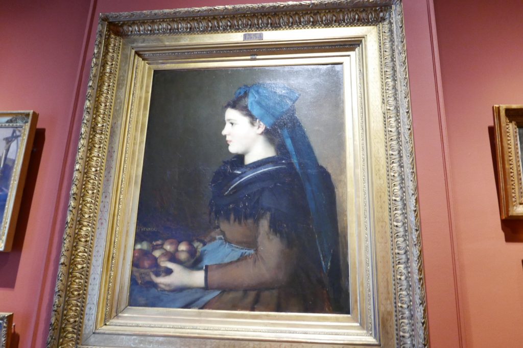 Eugénie Henner (nièce de l'artiste) en alsacienne © GP
