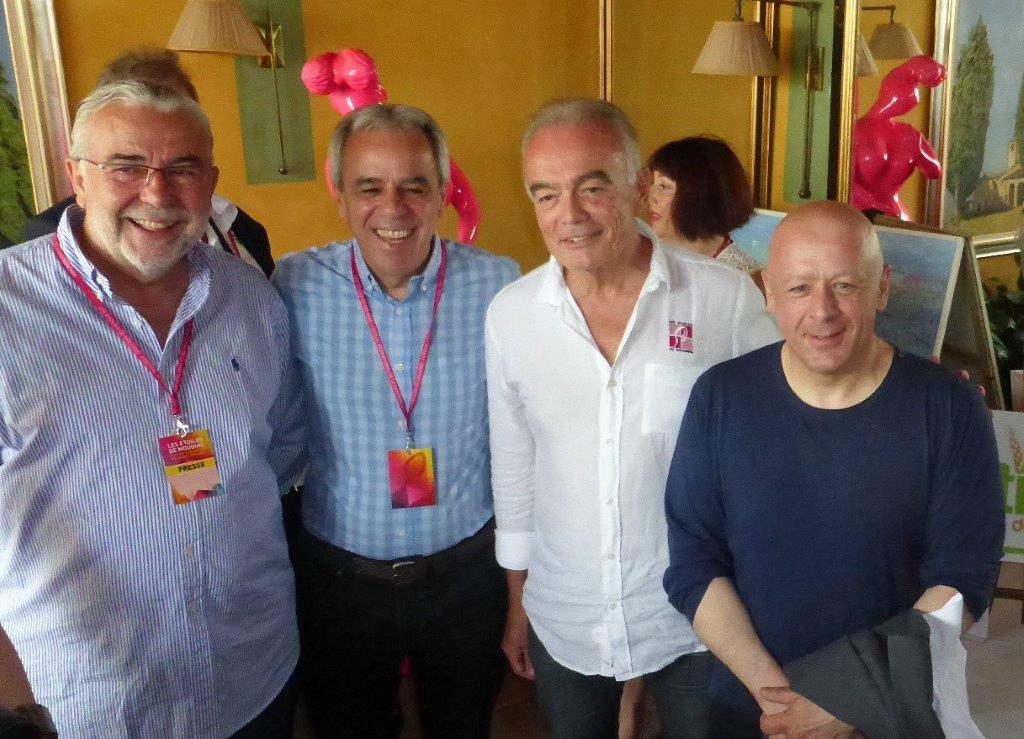 P.Engrand, R.Justino, R. Galy et T.Marx © AA