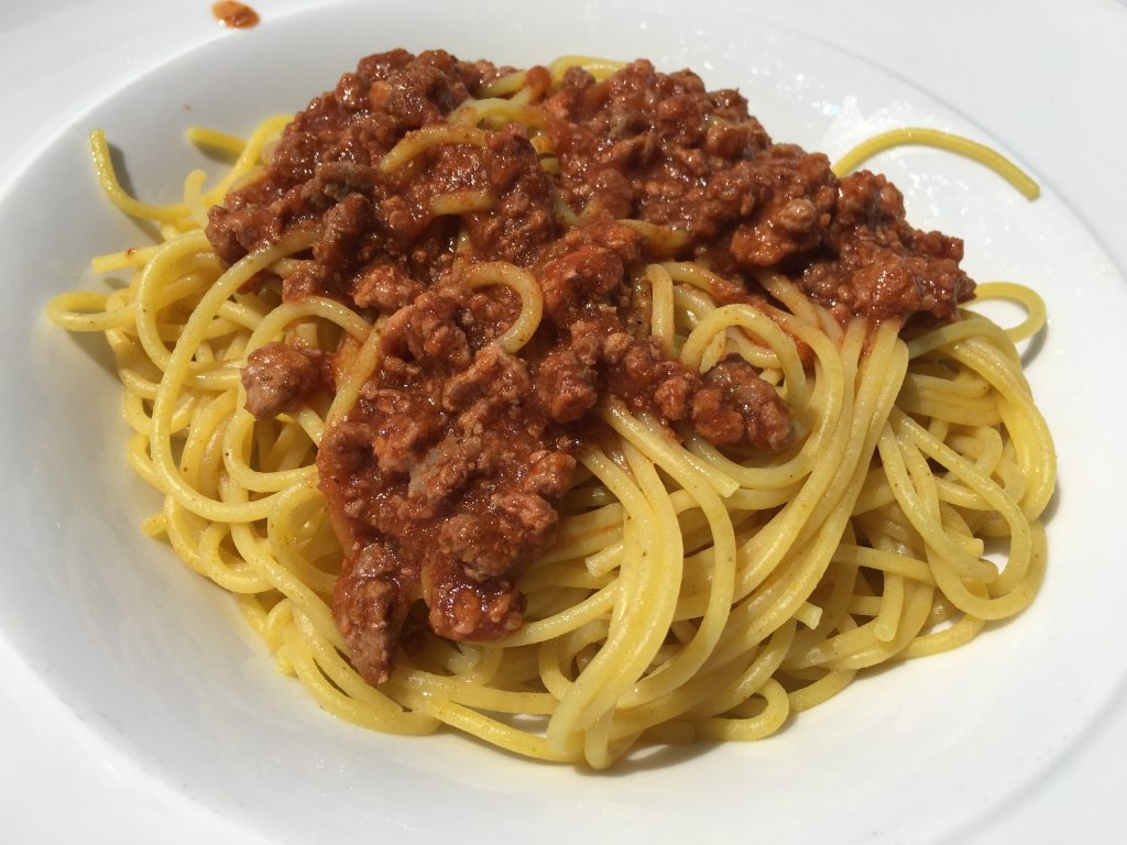 Spaghetti bolognaise © GP