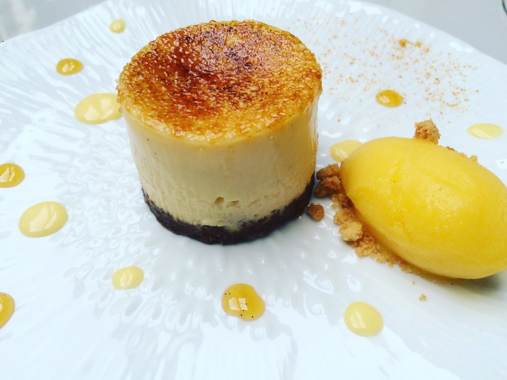 Crème brûlée au fromage blanc © GP