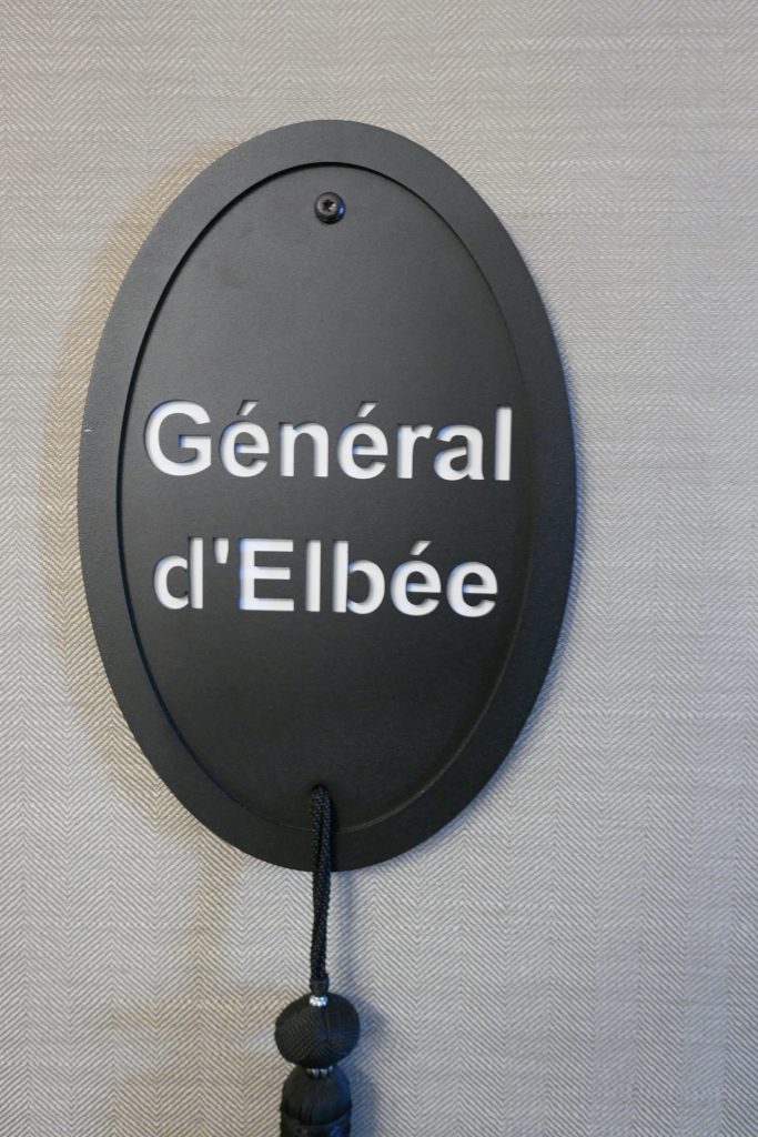 Enseigne d'une chambre GP
