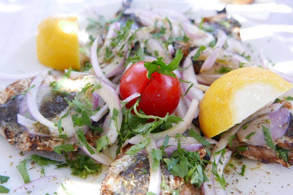 Sardines grillées © GP