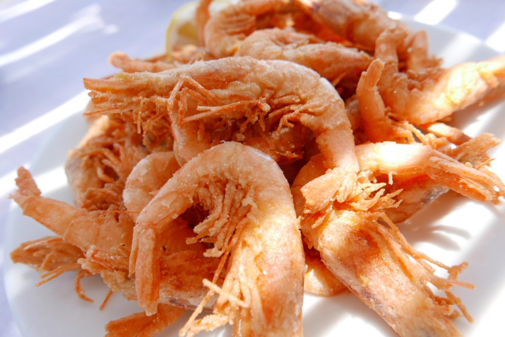 Crevettes grillées © GP