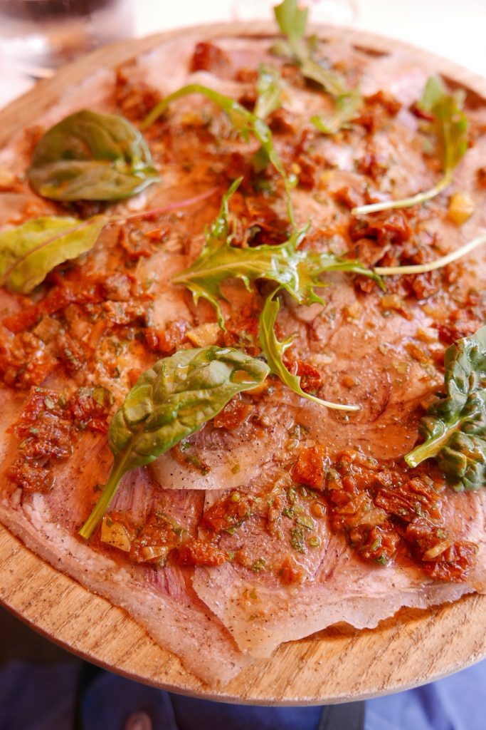 Carpaccio de tête de veau