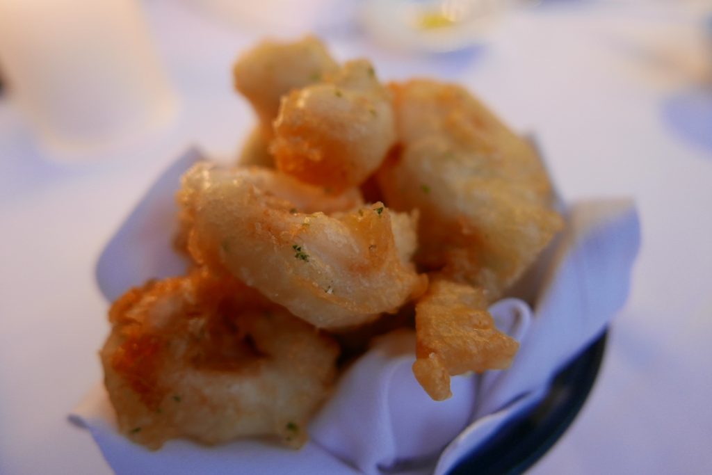 Courgettes et calamars en beignets niçois © GP