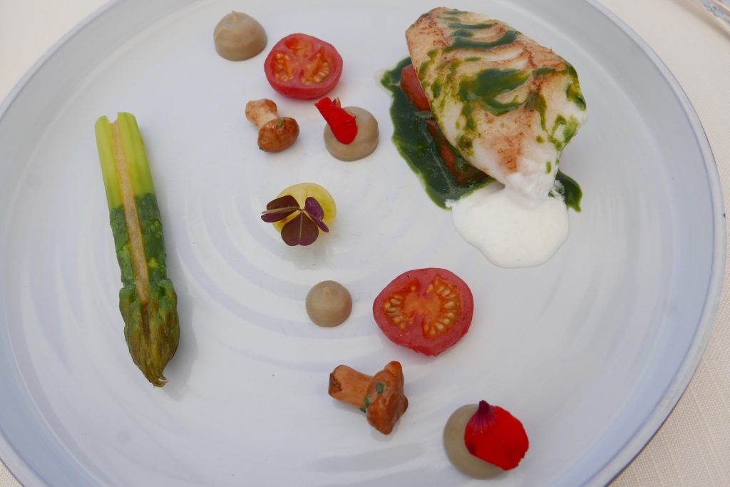 Saint-pierre, basilic, asperge © GP