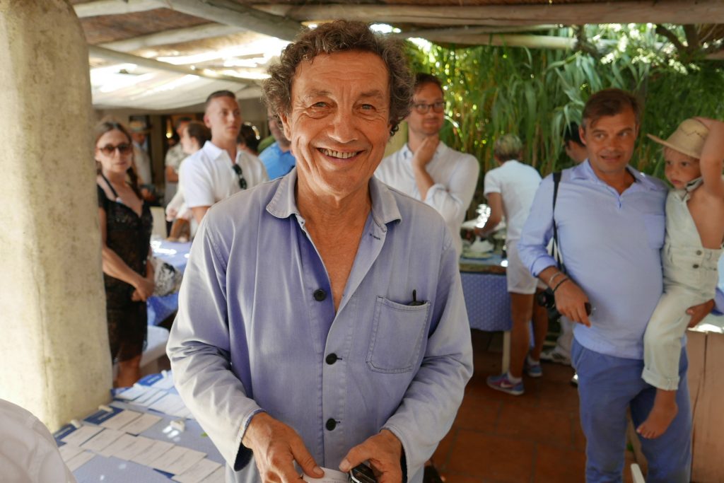 Patrice de Colmont à l'accueil © GP