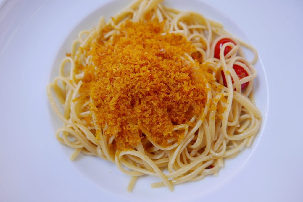 Linguine à la poutargue © GP