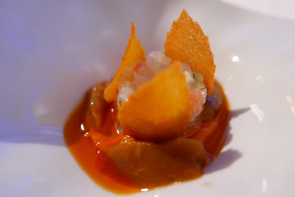 Langoustines au pamplemousse © GP