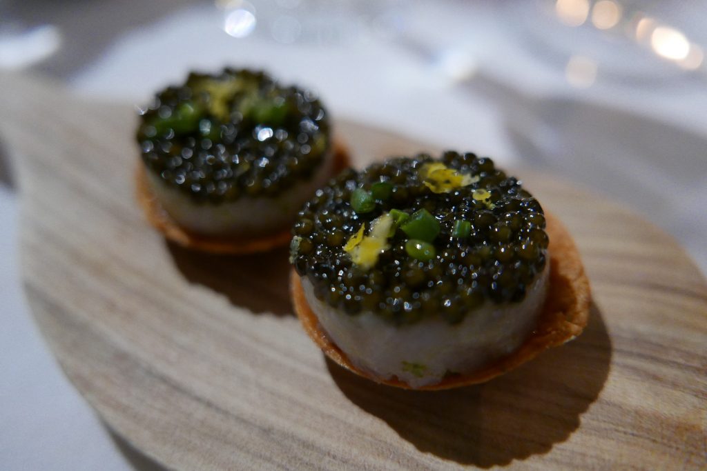 Turbot au caviar © GP