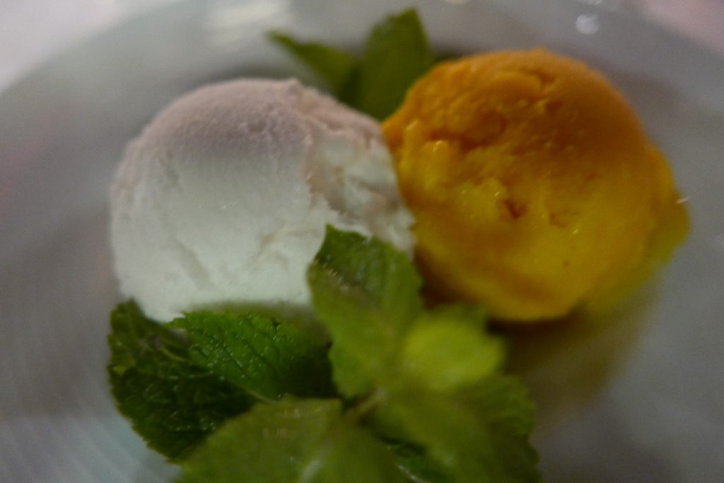 Sorbet coco mangue © GP