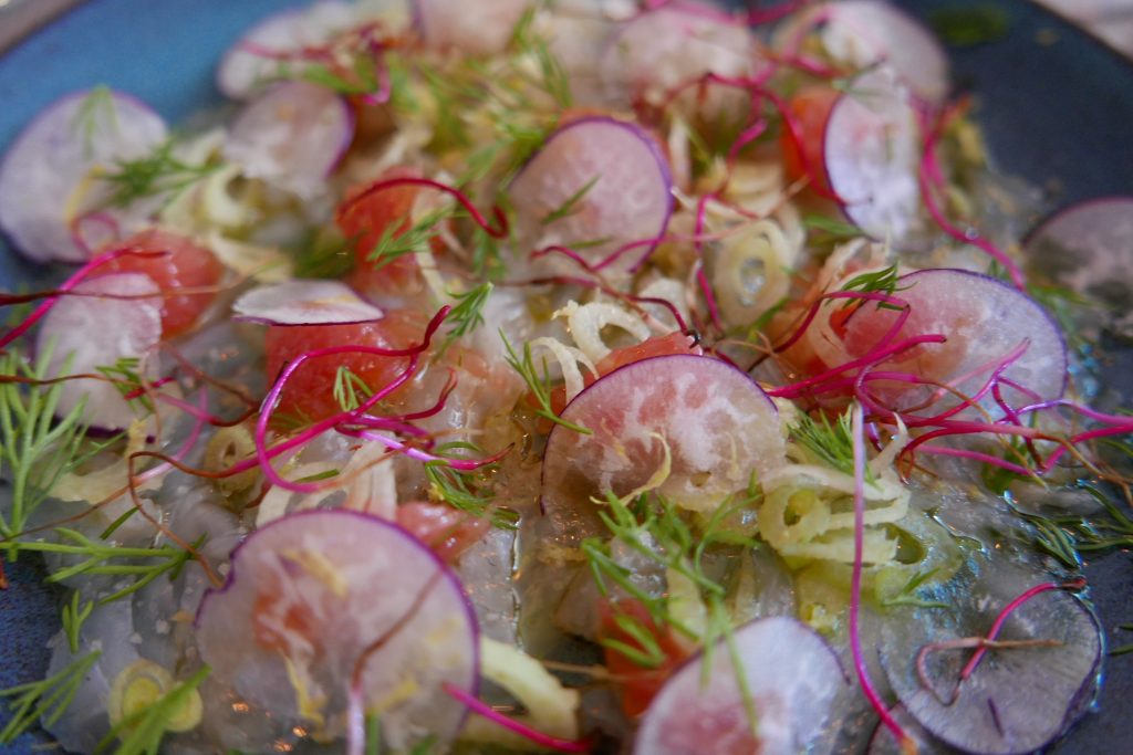 Carpaccio de daurade © GP