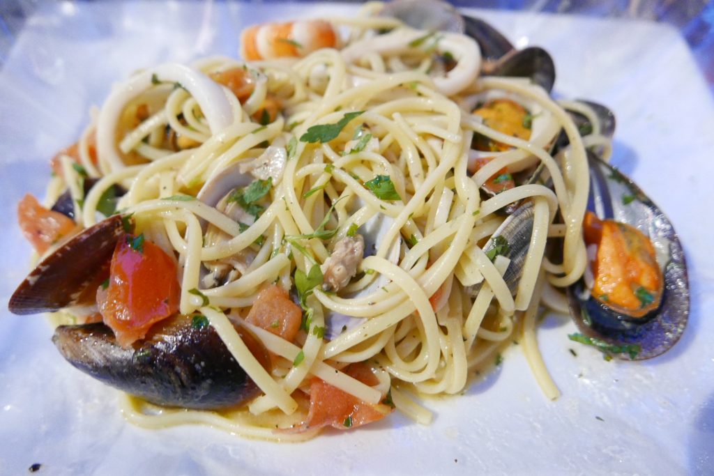 Linguine aux fruits de mer © GP