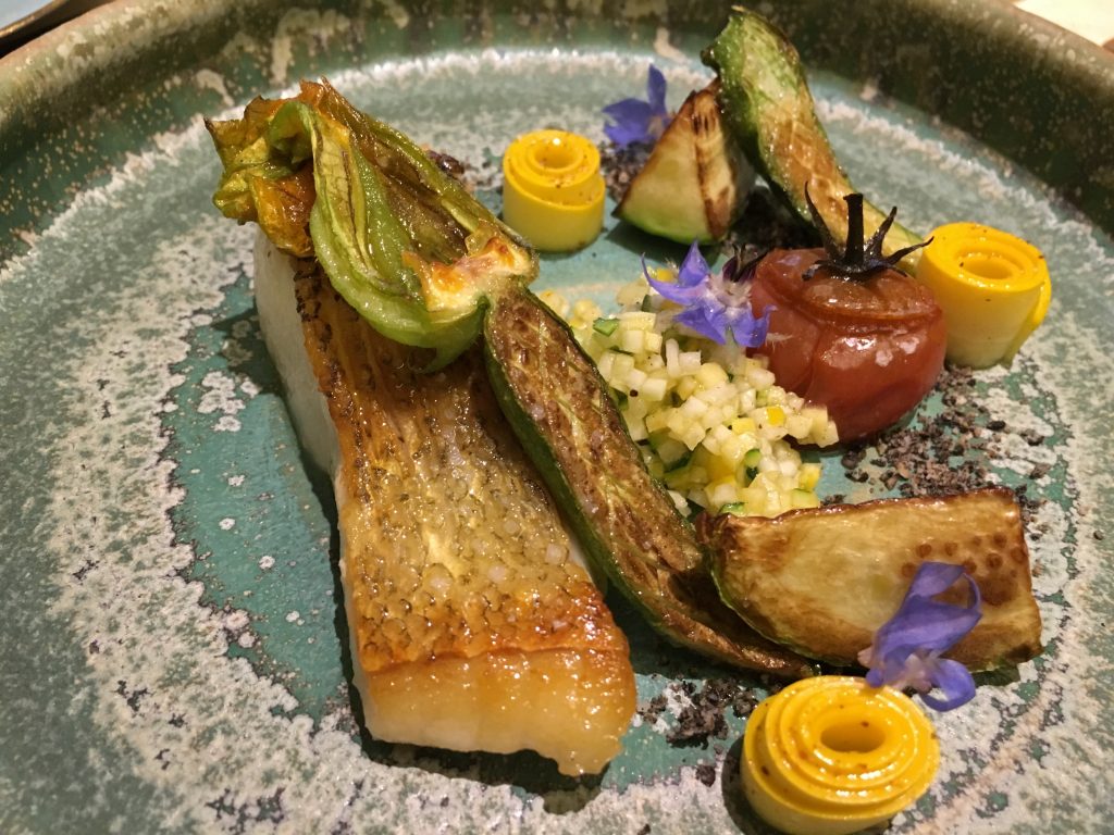 Sandre et courgettes de Loire © GP
