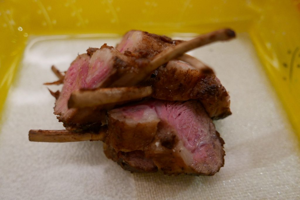Côtelettes d'agneau vapeur © GP