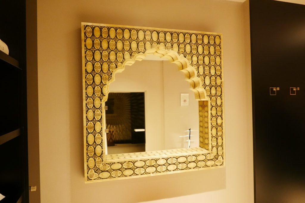 Miroir au spa © GP