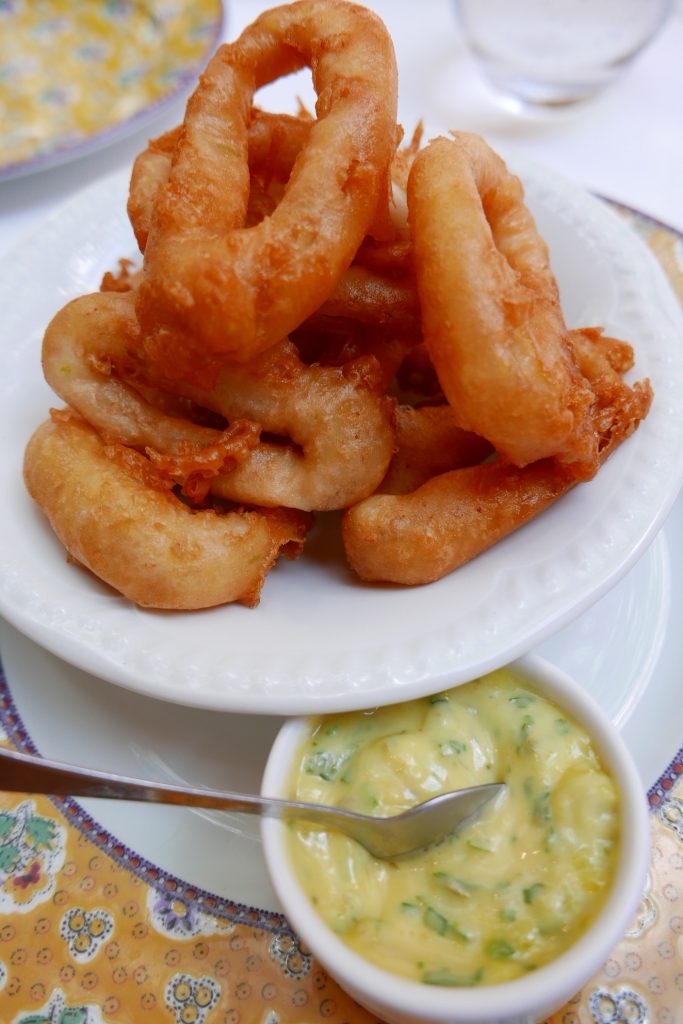 Calamars à la romaine © GP