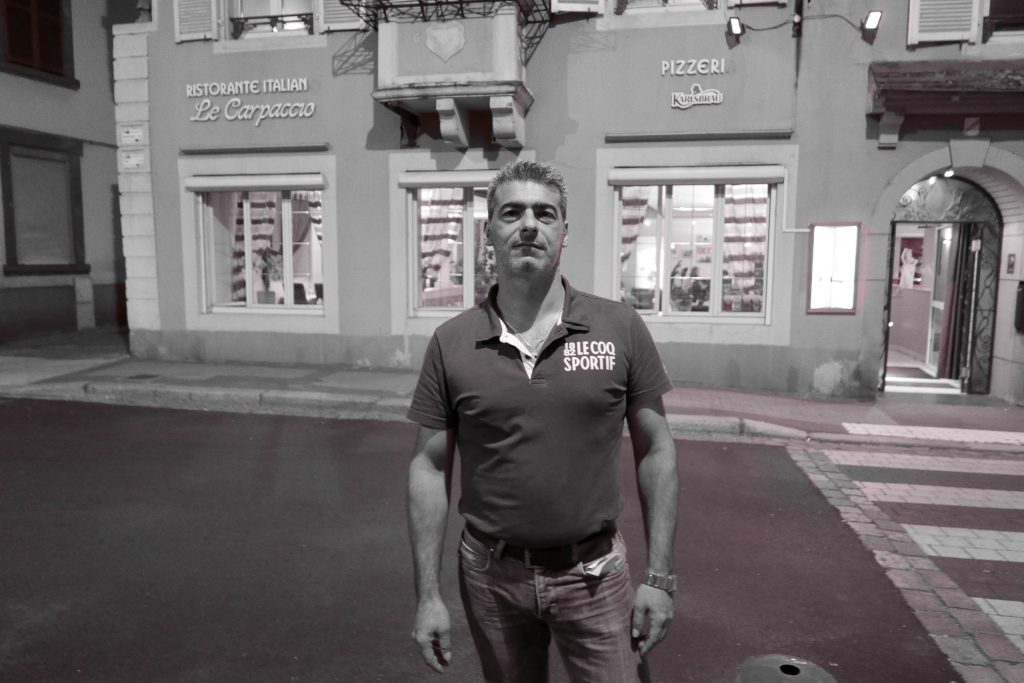 Mimmo à l'accueil © GP
