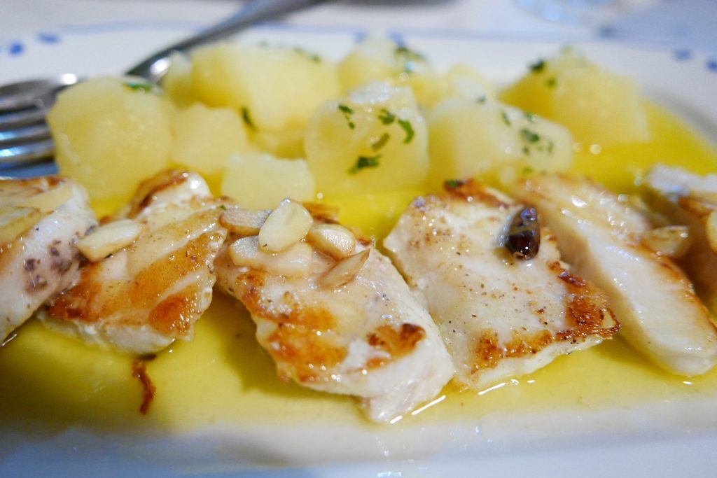 Mérou et pommes de terre © GP