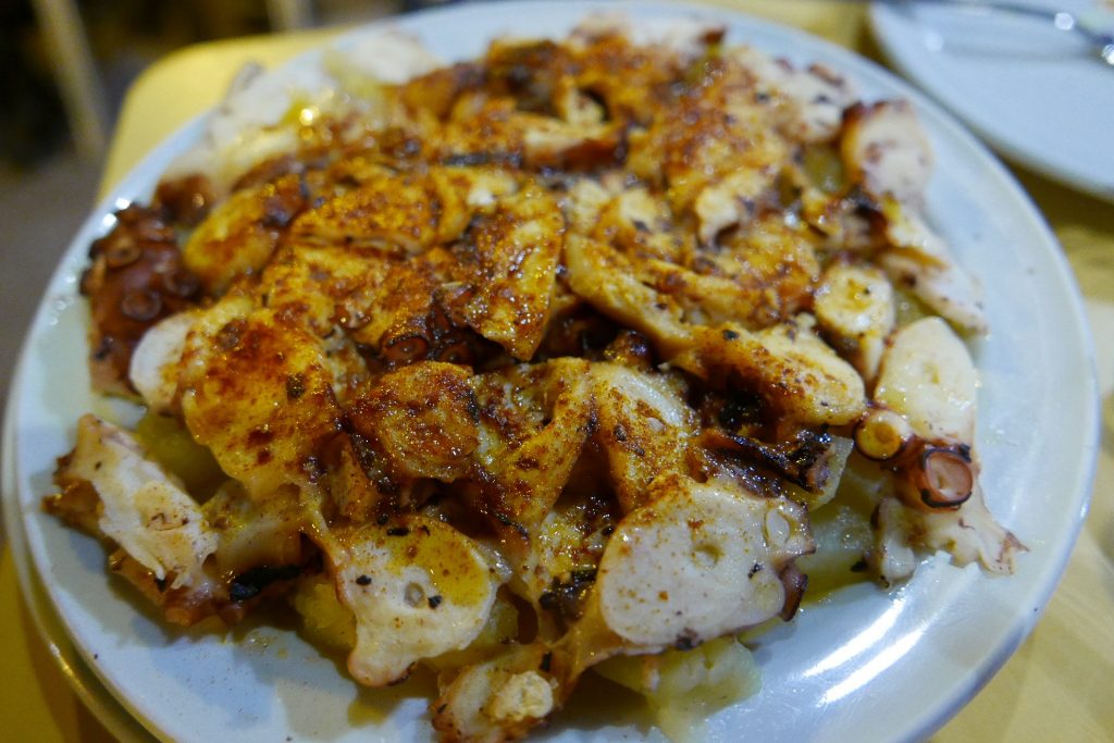Poulpes à la galicienne © GP