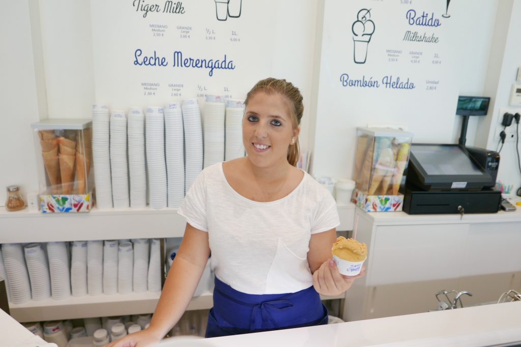 Le service de la glace © GP