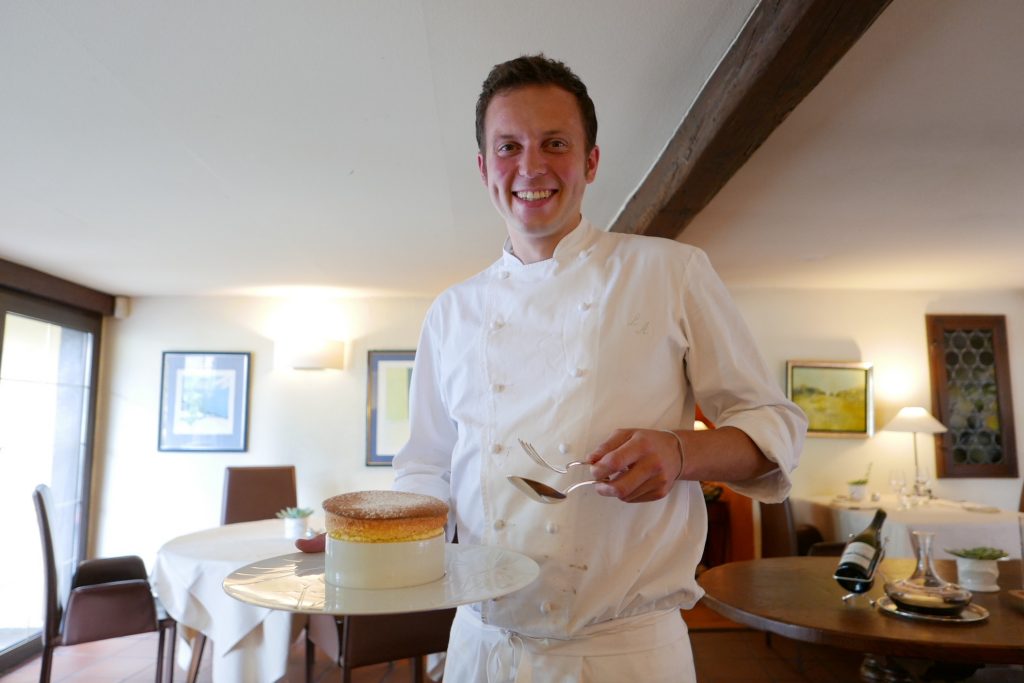 Laurent Arbeit et le soufflé © GP