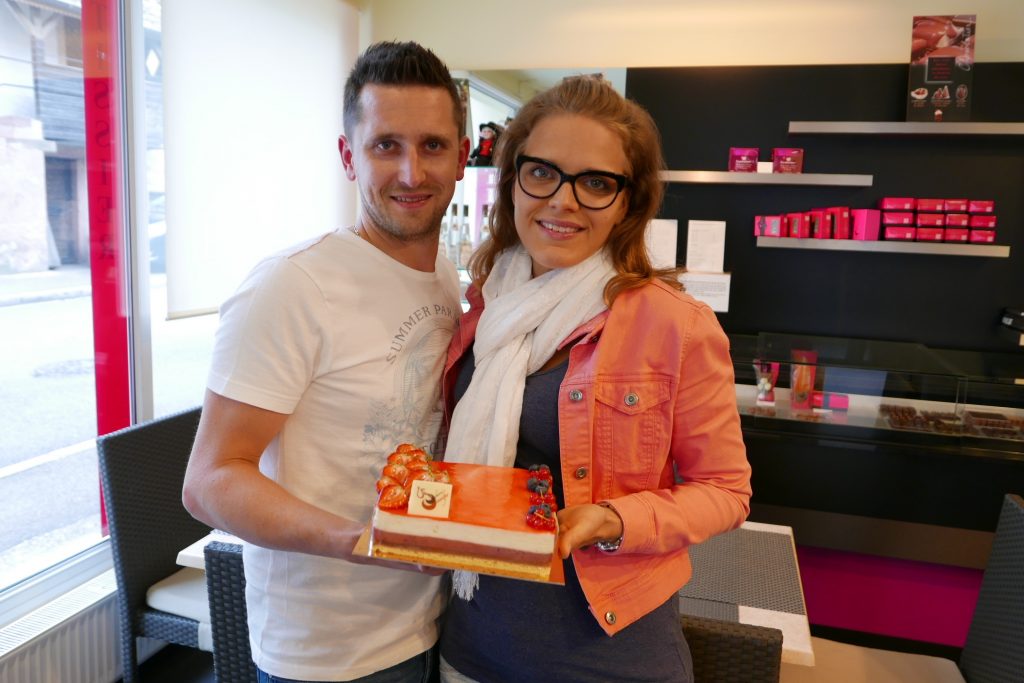 Arnaud Zumstein et Jennifer Scherer © GP