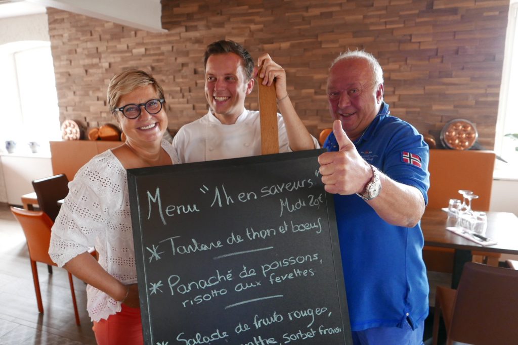 Anne, Laurent et Marco Arbeit © GP