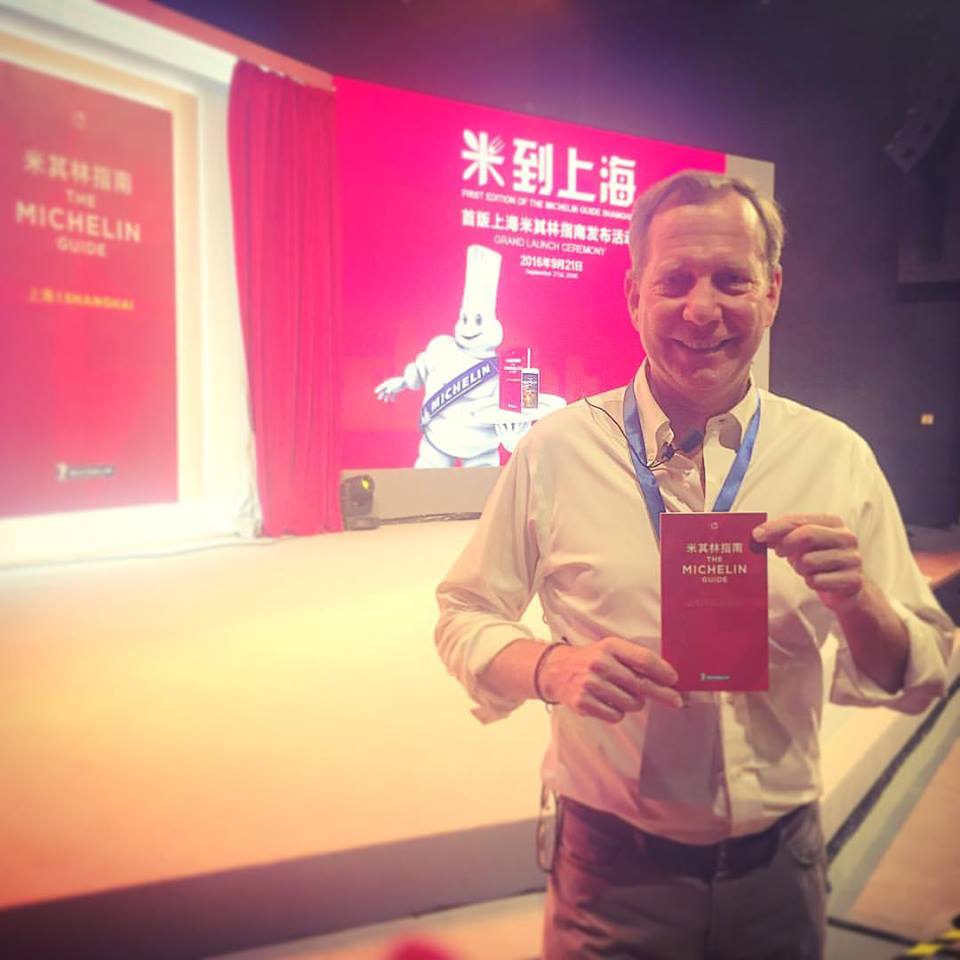 Michael Ellis et le Michelin Shanghai © SD