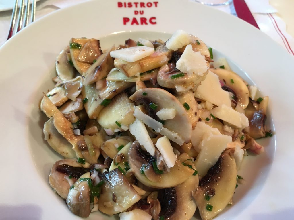 Salade de champignons © GP