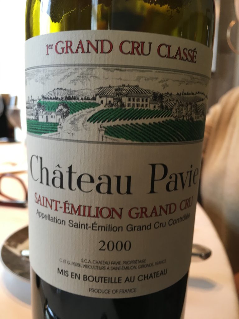 Château Pavie 2000 © GP